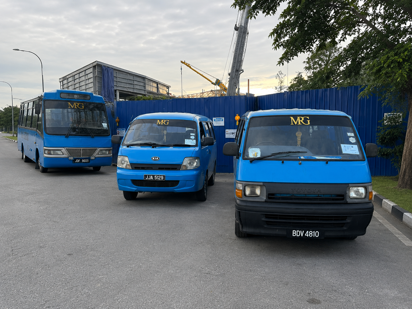 MRG staff and employee transportation service