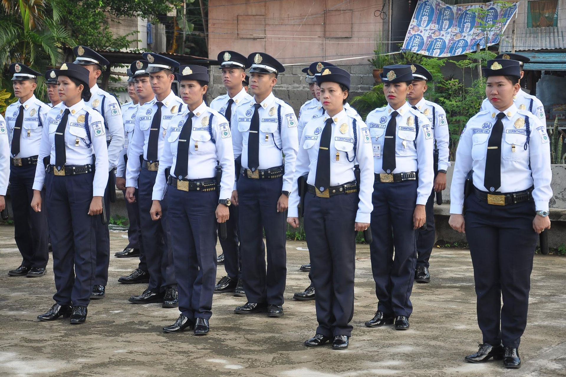 Security personnel scheduled transportation